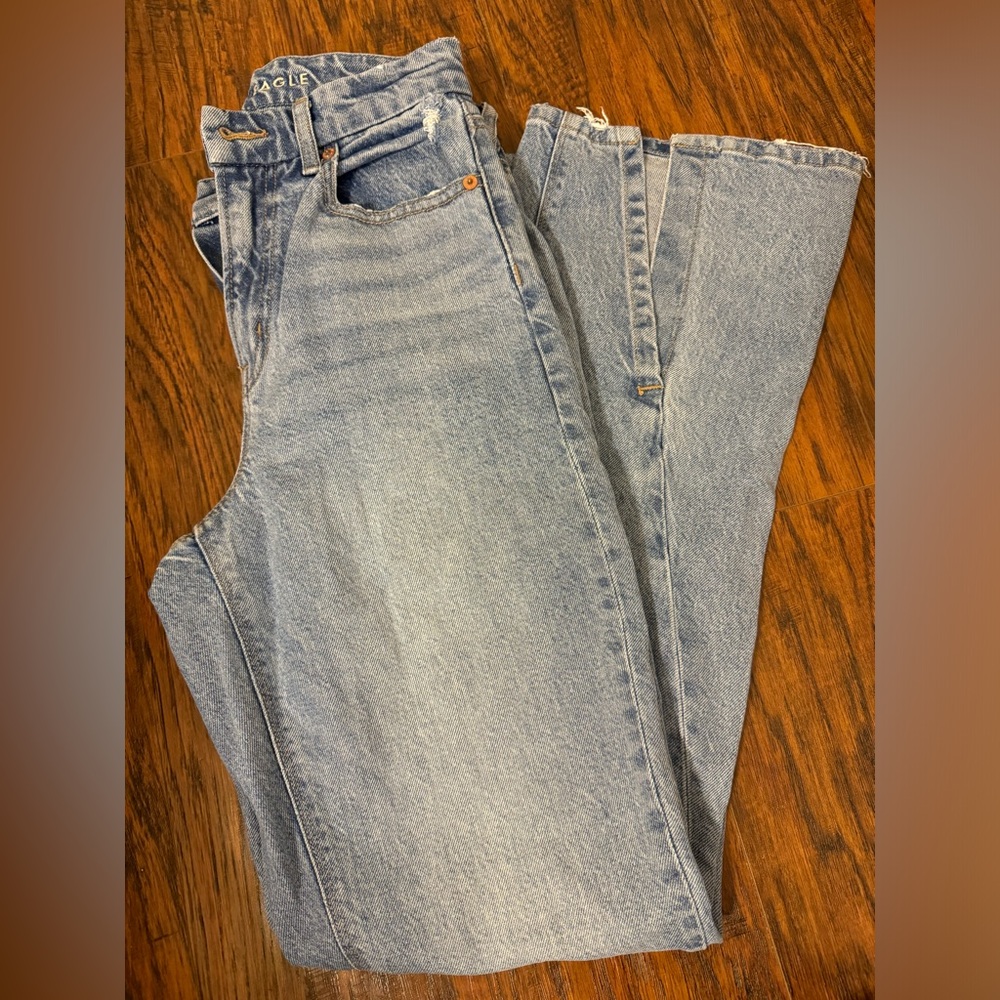 American Eagle Outfitters Blue Boot Cut Jeans Classic Style